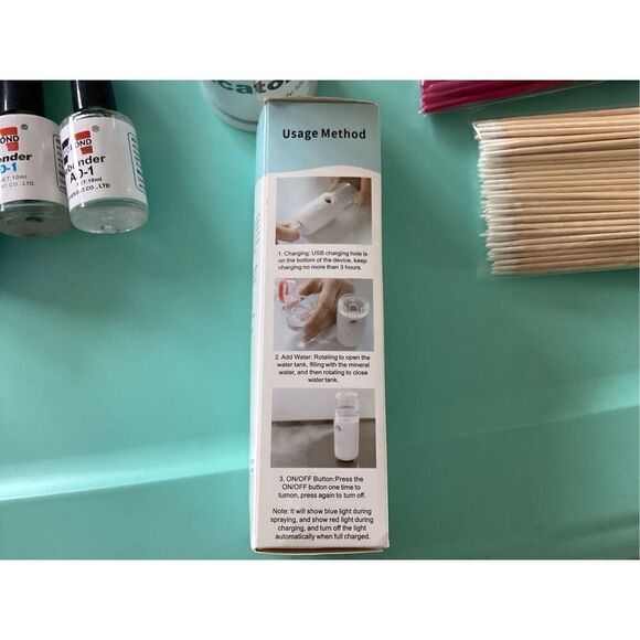 Lot of Lash Extension Supplies Kit Tweezers Mister Bonder Eye Pads Esthetics Est - Picture 9 of 13